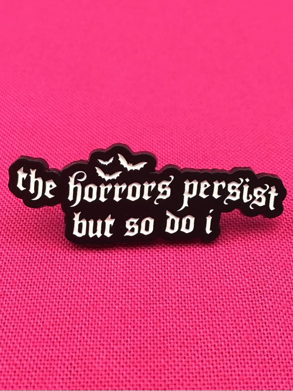 Persist Enamel Pin
